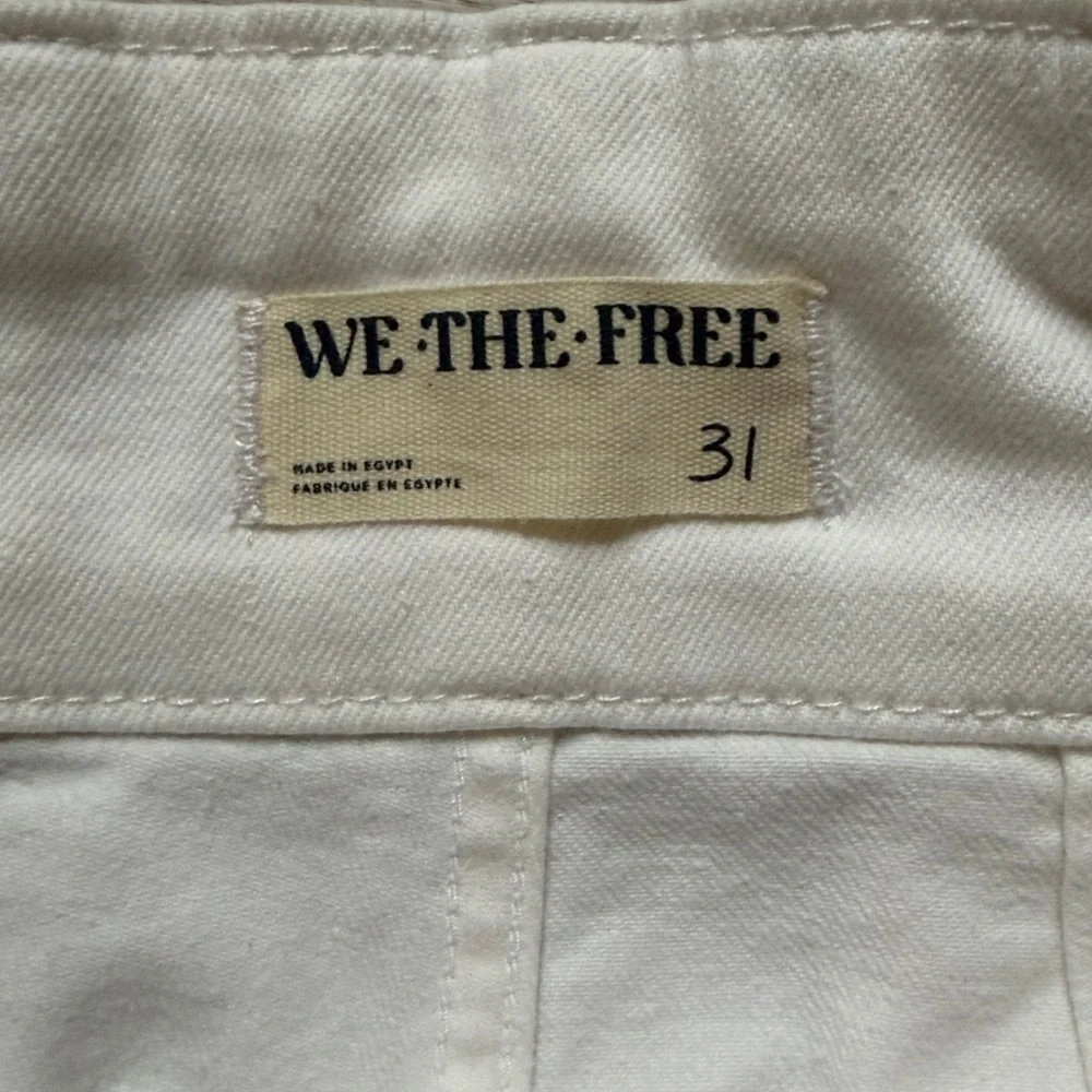 We The Free Snowy White Flare Jeans Size 31 - Picture 2 of 12